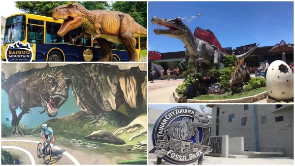 台灣首座化石園區要開幕了！盤點台灣恐龍園區，帶小朋友來這裡放電就對了！