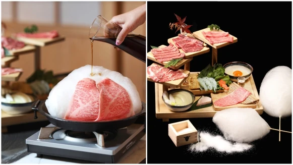 棉花糖融化瞬間融心 最療癒壽喜燒「樂軒松阪亭」大份量和牛五款必衝這一鍋