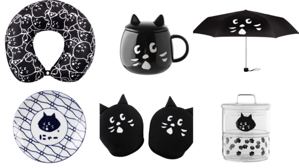 黑貓馬克杯太欠收了！全家最新推出「三宅一生」集點活動，9款NYA-黑貓居家周邊療癒破表