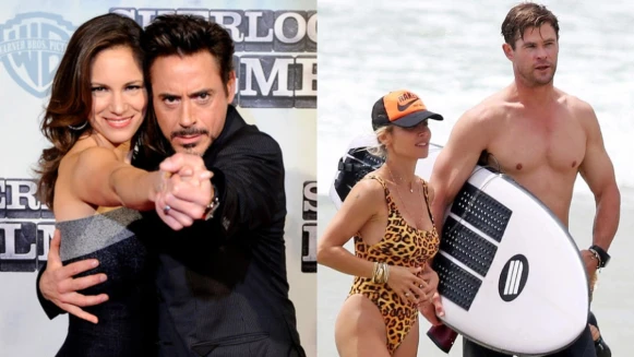 羨煞眾人夫妻檔！「鋼鐵人」小勞勃道尼 VS「雷神」克里斯漢斯沃，誰是你的老公理想型？