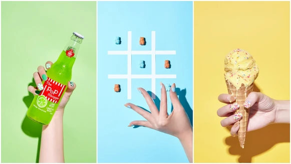 精選10款暑氣全消「夏日甜品系」指彩～「沁涼冰淇淋、粉嫩咁貝熊、繽紛水果」把幸福滋味帶到指尖！