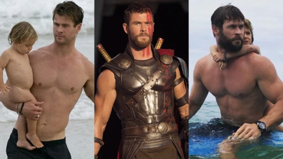 《復仇者聯盟》雷神索爾 克里斯漢斯沃 這樣一個愛家好爸爸，是不是希望也出現在你們家呢？