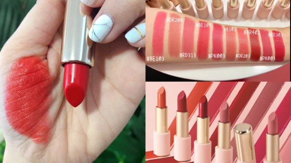 Etude House玩美色計唇膏推出60新色 韓國熱賣色是它！#RD301西瓜紅一擦上完全就是韓妞專屬水潤花瓣唇！