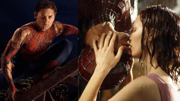 《蜘蛛人:離家日》今夏登場!新版第一代蜘蛛人 陶比麥奎爾與克莉絲汀鄧肯 經典「雨中倒掛之吻」令人難忘!