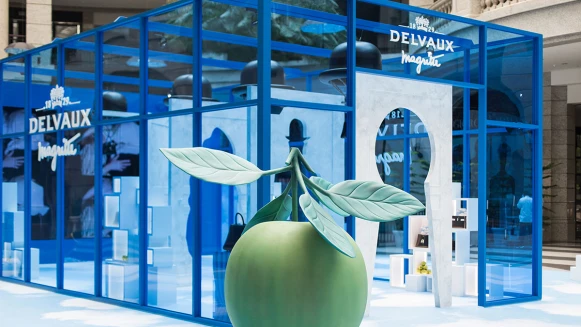 每個角落都超適合拍IG美照！DELVAUX打造超現實魔幻展覽，同步推出期間限定下午茶