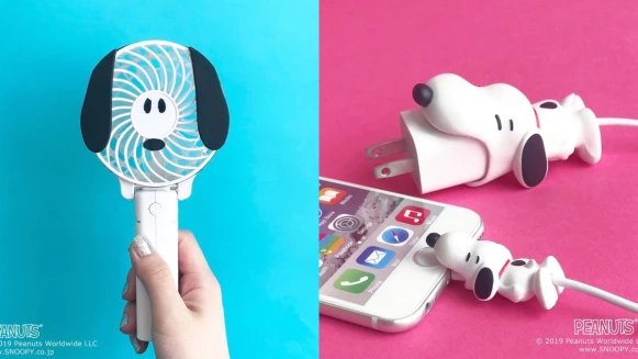 夏天就靠「史努比手持風扇」降火氣！特搜日本PLAZA療癒居家小物，無辜萌臉幸福感滿分