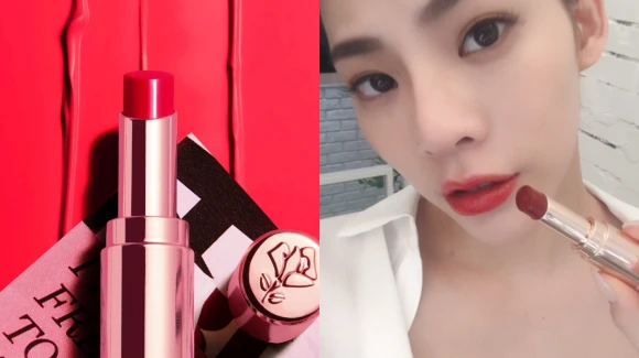 小紅書瘋傳蕃茄胡蘿蔔色就是這一支！蘭蔻全新水蜜光唇膏#168 添加3種精油，是唇膏更是玫瑰蜜唇膜！