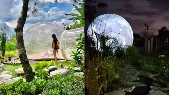 IG爆紅「超夢幻泡泡屋」就在台灣！森林秘境、藍色星球美炸，網美們快手刀去打卡～