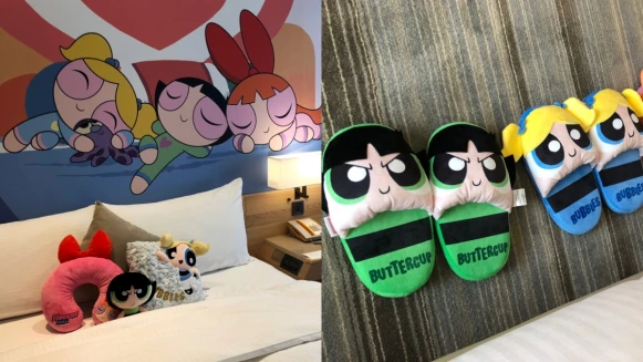 全亞洲唯一卡通頻道主題旅館！聯名台南和逸飯店5大特色搶先看，飛天小女警、探險活寶、熊熊遇見你陪你入夢鄉