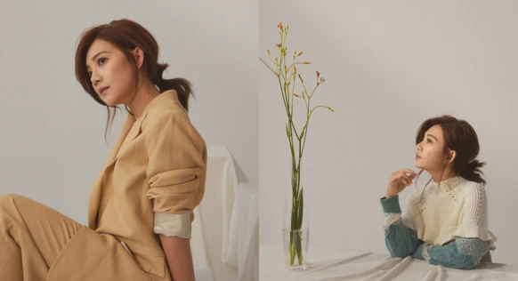 梁靜茹:「面對人生的一切,不要否定自己太多,要相信自己依舊有勇氣為自己帶來自信。」