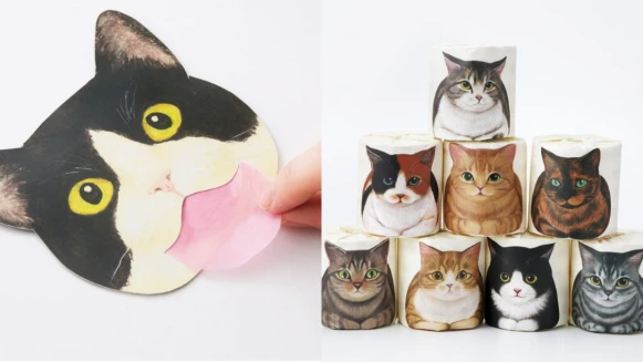 貓奴們剁手啦！日本雜貨Felissimo台灣買得到，吐舌吸油面紙、罐頭化妝包、肉球護手霜等77項商品，逼人失心瘋