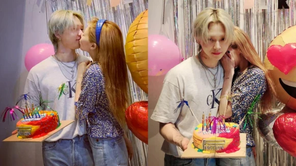 泫雅送上甜吻為男友E&#039;Dawn慶生！這一對可愛雙子座情侶太會放閃，網友：「請趕快結婚吧。」