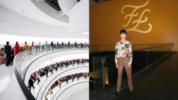 許魏洲擔任開場走秀！FENDI第一次合併男女裝上海大秀「Roma in Shanghai」六大亮點