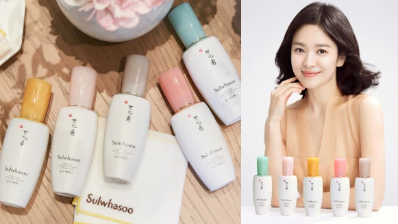 宋慧喬私心愛用「雪花秀潤燥精華」推出4款紓壓新香調，搭配莫蘭迪色外瓶，超想全部打包！