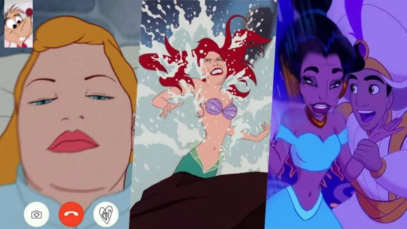 公主們集體崩壞啦！藝術家畫出「迪士尼公主們真實日常」原來睡美人的睡像是這樣......