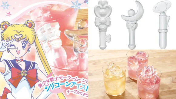 手殘也不怕失敗！美少女戰士「製冰盒」做巧克力也通用，變身魔杖冰塊消暑一夏 
