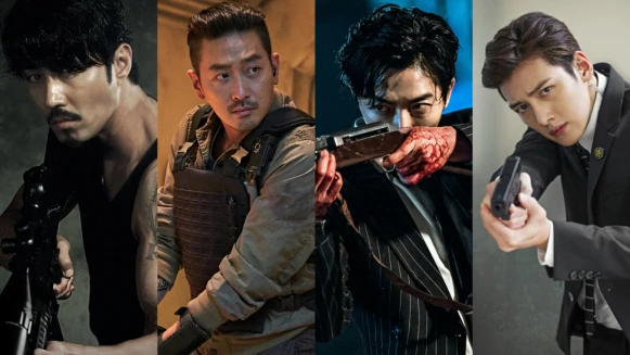 小心這個男人有把槍！韓國持槍最帥男演員，想要誰站在前面保護你，車勝元、金材昱還是河正宇？
