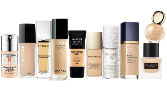 2019上半年「粉底液」10款盤點推薦！香奈兒、迪奧、雅詩蘭黛、嬌蘭、植村秀、M.A.C、MAKE UP FOR EVER......大集合