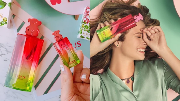 TOUS 西瓜碧璽寶石香水 將小熊幻化成滿滿的幸福正能量!