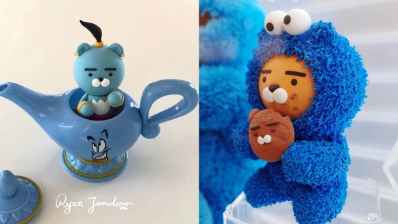 全世界只有一隻公仔！萊恩Ryan變身卡通人物《阿拉丁》神燈精靈、米奇、史迪奇、龍貓……萌到超犯規