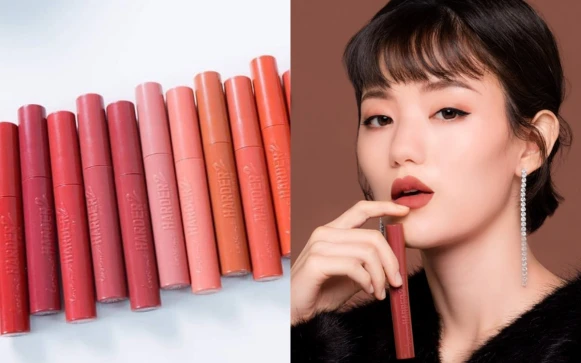 泰國彩妝4U2 在台灣開賣大黑馬是「霧面持色唇釉」！升級版LOVE ME HARDER 2唇釉15色上市，最美泰奶色就在這