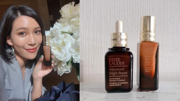 我的黑夜不是黑！一滴小棕精萃， 讓人氣網紅莫莉不管到哪過夜，危肌就是轉機！