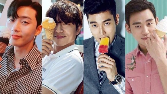 夏天就是要吃冰！冰與男人的甜滋滋瞬間，從孔劉 到 朴敘俊，你最想和誰一起吃冰淇淋？