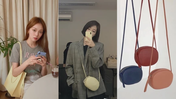 李聖經、朴信惠私服都曾出現，尤其是這款minitmute黃色小圓包現在已經賣到缺貨！