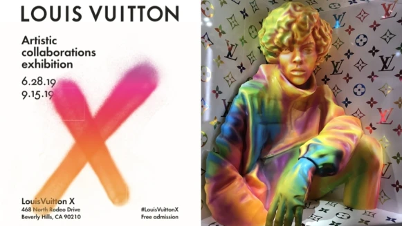 最夢幻的粉紅日落新打卡點！LV在洛杉磯開最強設計師聯名展《Louis Vuitton X》