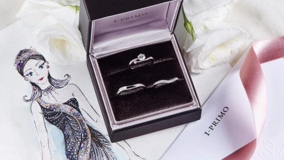 今年的禮服設計比賽更加大膽閃耀！有了I-PRIMO鑽戒的浪漫愛情故事加持，決賽當天一定要讓所有新嫁娘充滿幸福淚光。