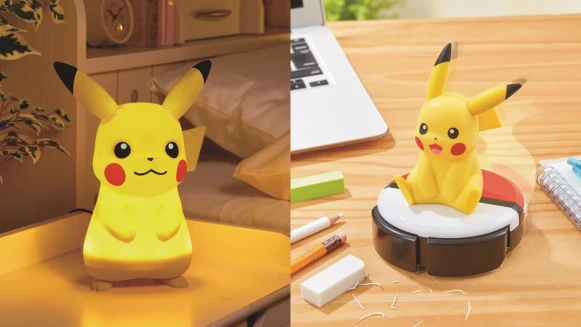 來養一隻皮卡丘吧！「皮卡丘實用小物」盤點，桌面掃地機器人超可愛