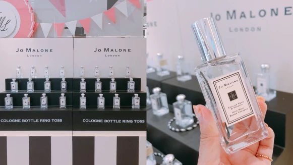 沒去到Jo Malone London香氛園遊會別難過!香氛套圈圈、彈珠台、糅香轉輪都要巡迴全台,最大獎是30ml正貨香水,英國梨與小蒼蘭髮香噴霧也上市了)