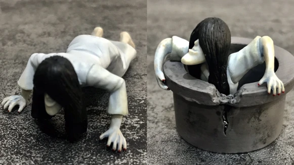 戽斗星球的恐怖居民！「戽斗貞子」看得你心底發毛，隱藏版貞子居然變成這麼萌