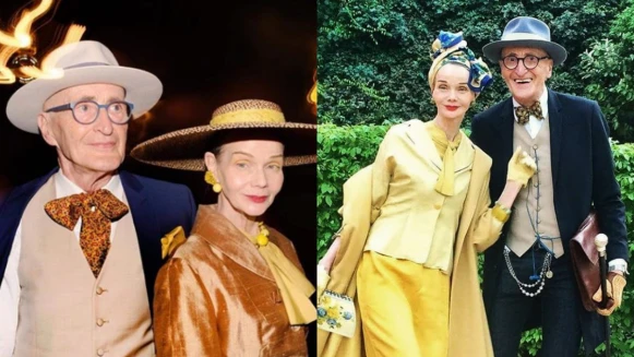 穿著打扮無關年齡！來自德國的紳士阿公和淑女阿嬤，優雅衣裝與舉止使每一個出場畫面彷彿電影畫報迷人