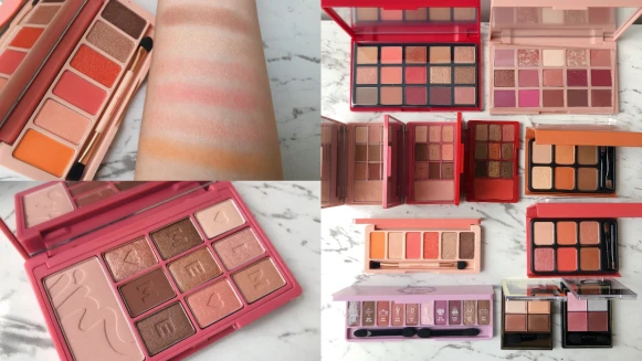 2019年11款「開架眼影盤」推薦,集結珊瑚橘、乾燥玫瑰、薰衣草紫,美到愛不釋手用到凹!