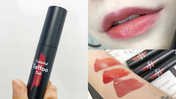 ETUDE HOUSE推出微刺青唇霧讓韓妞瘋搶，一擦零唇紋，#PK002仙氣粉霧蜜桃擦了讓嘴唇都高級起來