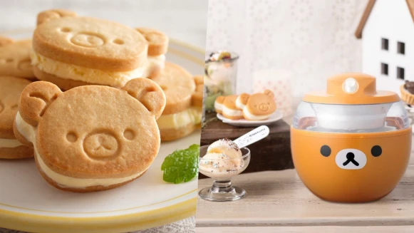 手殘女的料理福星！日本貝印推出「拉拉熊」冰淇淋製造機，還可以做出超萌的雪糕蛋糕