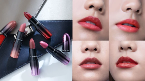 M·A·C創世界新材質:一擦就是時尚皮革光唇色!全新特潤霧光唇膏一抹變世紀美完全不假~請別輕易挑戰,會陷在時髦霓光漩渦中出不來!