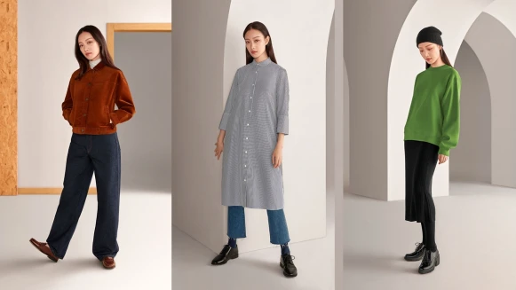 倪妮、蕭敬騰的超平價時髦穿搭每一套都想打包！UNIQLO推出超強剪裁微喇叭褲、寬版褲，翹臀瘦腿一次搞定