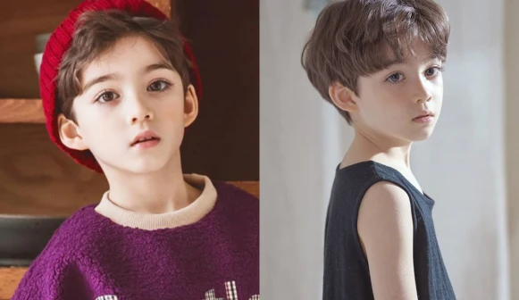  眼神太會撩！加韓混血6歲小正太「Cooper Lunde」，姐姐們等你長大沒問題~