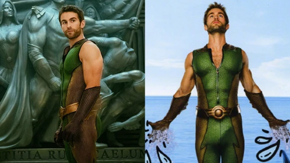 《黑袍糾察隊》深海王身材真的超有料!柴斯克勞福性感寫真年曆曝光,不只胸毛、肌肉,超大包「小柴斯」太害羞