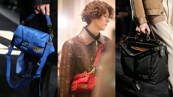 FENDI經典包竟推出超輕盈、運動風十足的尼龍材質！攜手PORTER打造聯名款，就算是男生版但女生也完全能駕馭
