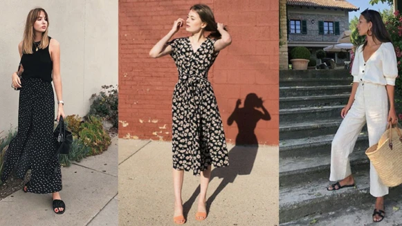 不愛穿鞋的女孩們，拖鞋這樣穿才不邋遢！讓拖鞋瞬間變高級的 3 種 Look