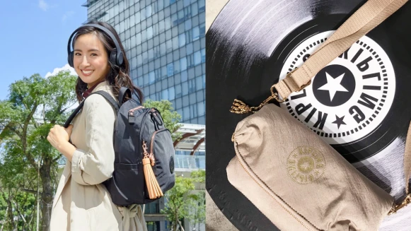 出門走踏當然是越輕便越輕鬆！不僅CP值超高，Kipling全新的金屬米包款更中大地色女孩心！