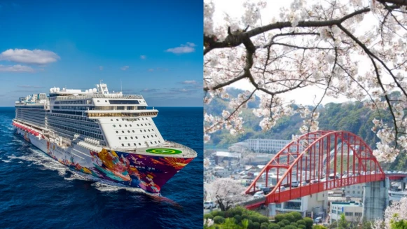 2020就搭「世界夢號」去賞櫻！直擊奢華皇宮套房、海上煙火、戶外滑水道等5大亮點，郵輪上也嗨翻