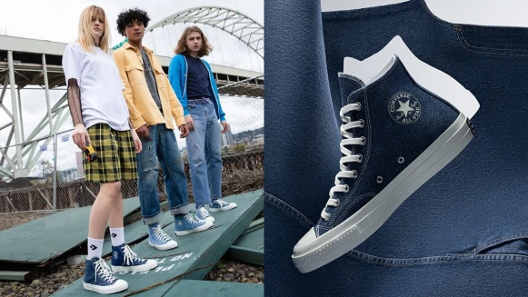 造成瘋搶的Renew系列再一發！CONVERSE推出全新Chuck 70 s丹寧系列帆布鞋