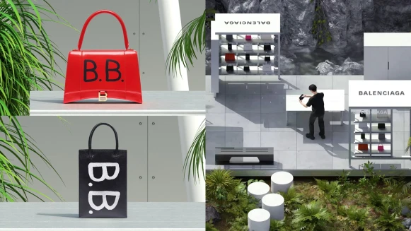 絕對不會跟別人撞包！Balenciaga打造限時專賣店，讓你在公共巴士站塗鴉專屬自己的包包