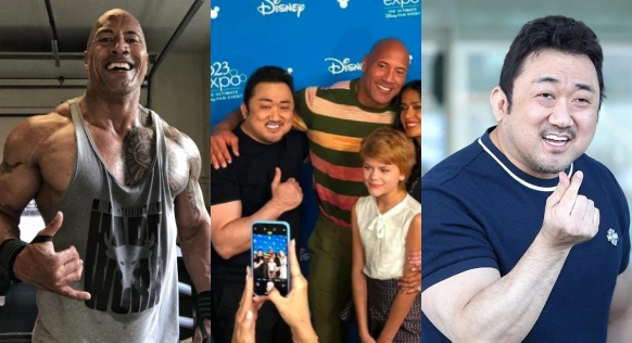 東西方硬漢之戰！當 馬東石 遇上 巨石強森 ， 那畫面太壯，滿滿的男性賀爾蒙大爆炸！