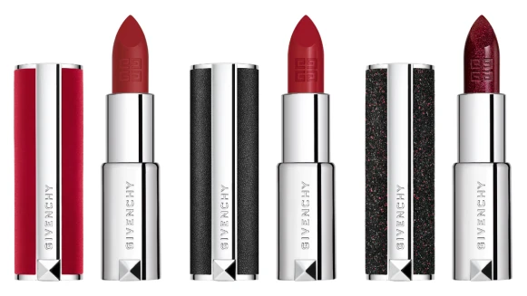 GIVENCHY 2019秋冬口紅，經典小羊皮變身復古「紅絲絨」外蓋，色號N37藍調正紅小紅書已推爆！