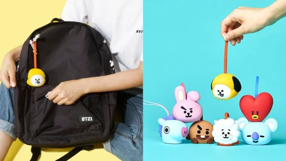萌度破表！BT21推出AirPods保護套、藍芽喇叭還可以當吊飾超可愛